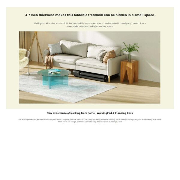 TEKALNA STEZA ZA HOJO IN TEK   Walkingpad A1PRO