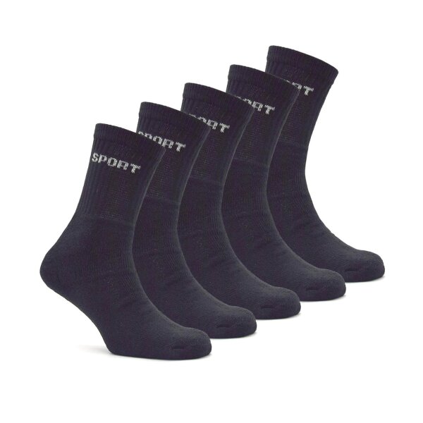 BOMBAŽNE  ŠPORTNE NOGAVICE 5 PACK