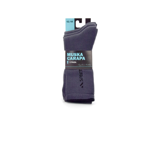 ŠPORTNE NOGAVICE 3 PACK